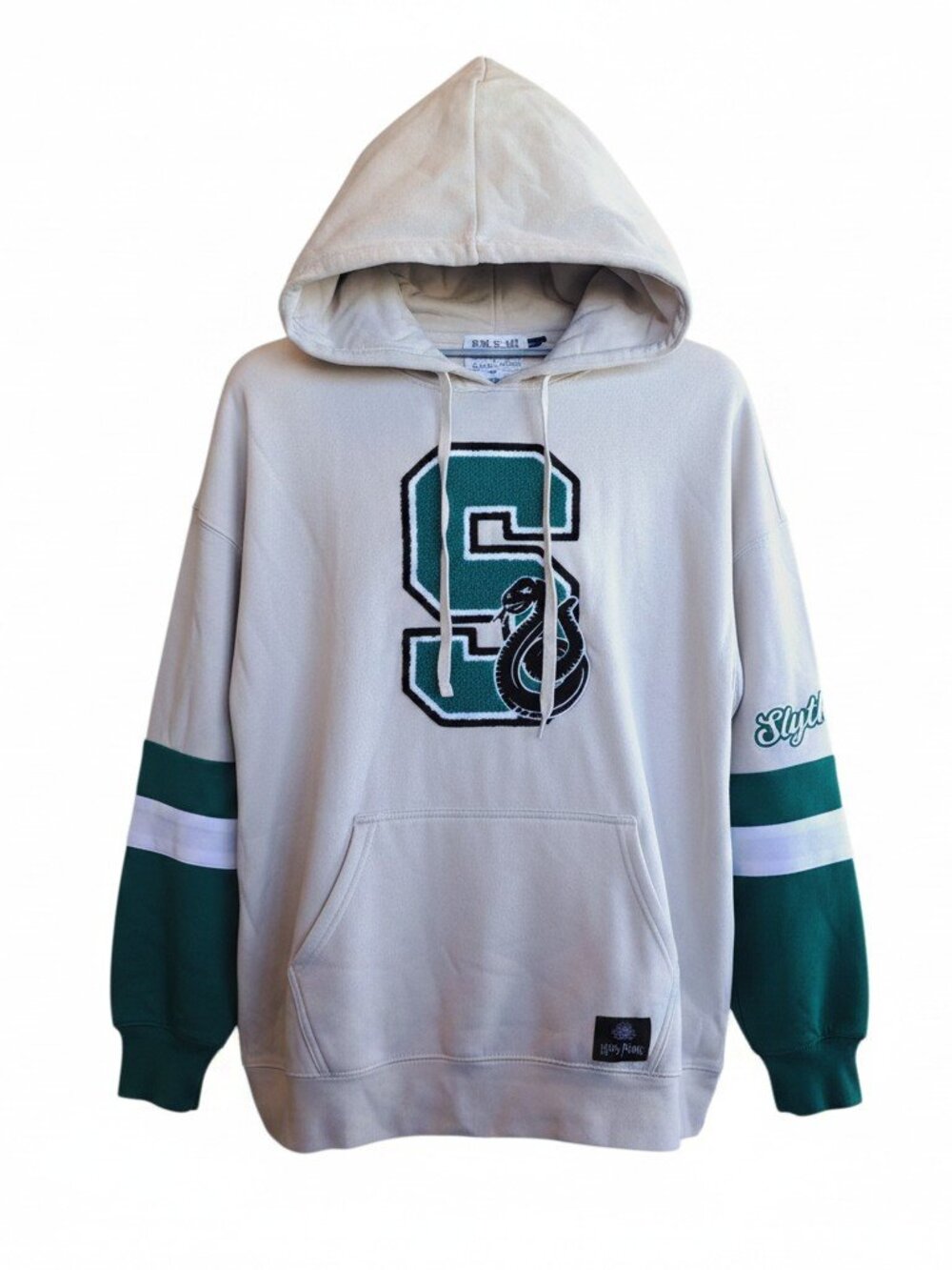 Harry Potter Slytherin Varsity Hoodie With S Patch Size 2XL